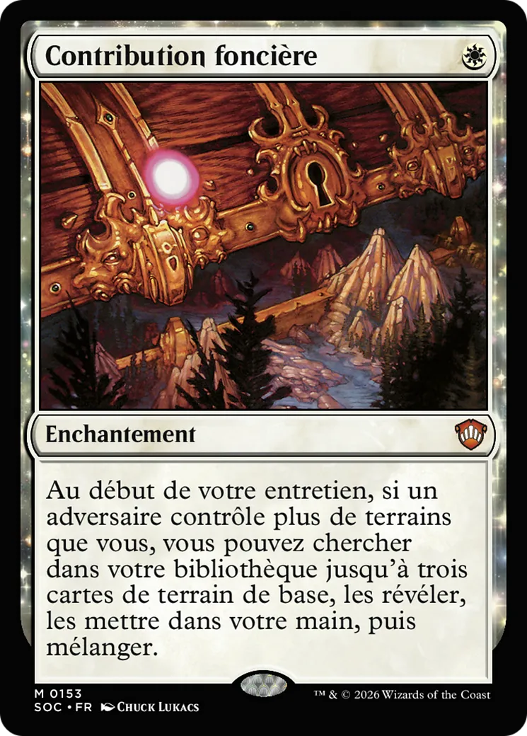 Contribution foncière — Secrets of Strixhaven Commander — Magic: The Gathering
