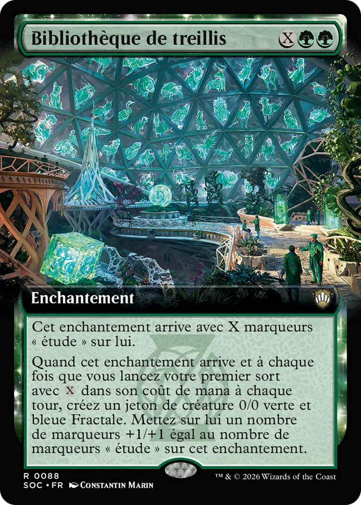 Bibliothèque de treillis — Secrets of Strixhaven Commander — Magic: The Gathering