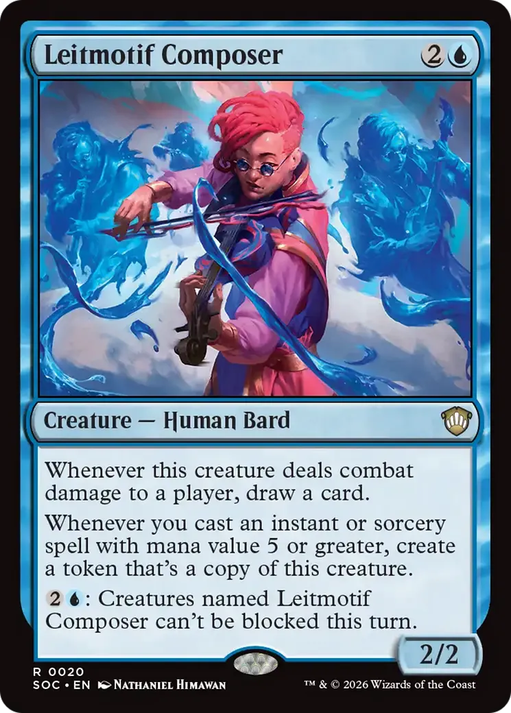 Leitmotif Composer — Secrets of Strixhaven Commander — Magic: The Gathering