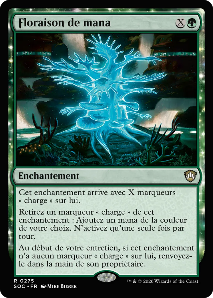 Floraison de mana — Secrets of Strixhaven Commander — Magic: The Gathering