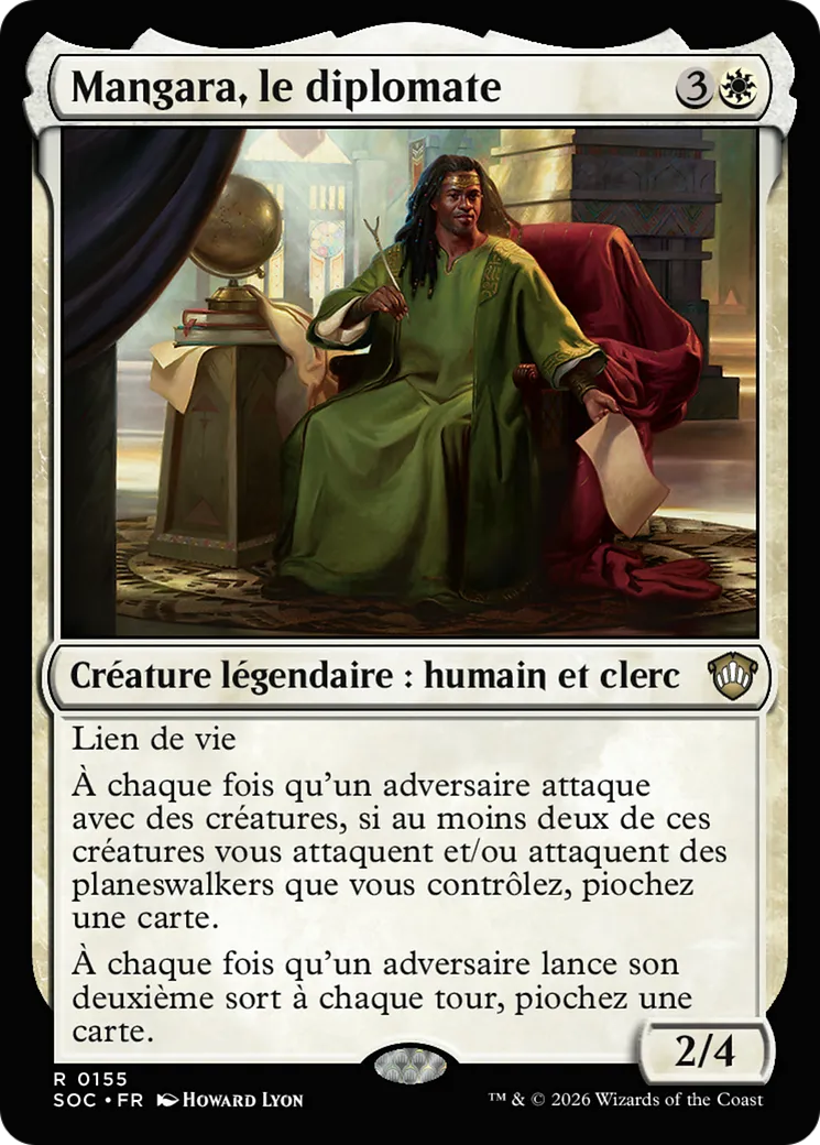 Mangara, le diplomate — Secrets of Strixhaven Commander — Magic: The Gathering