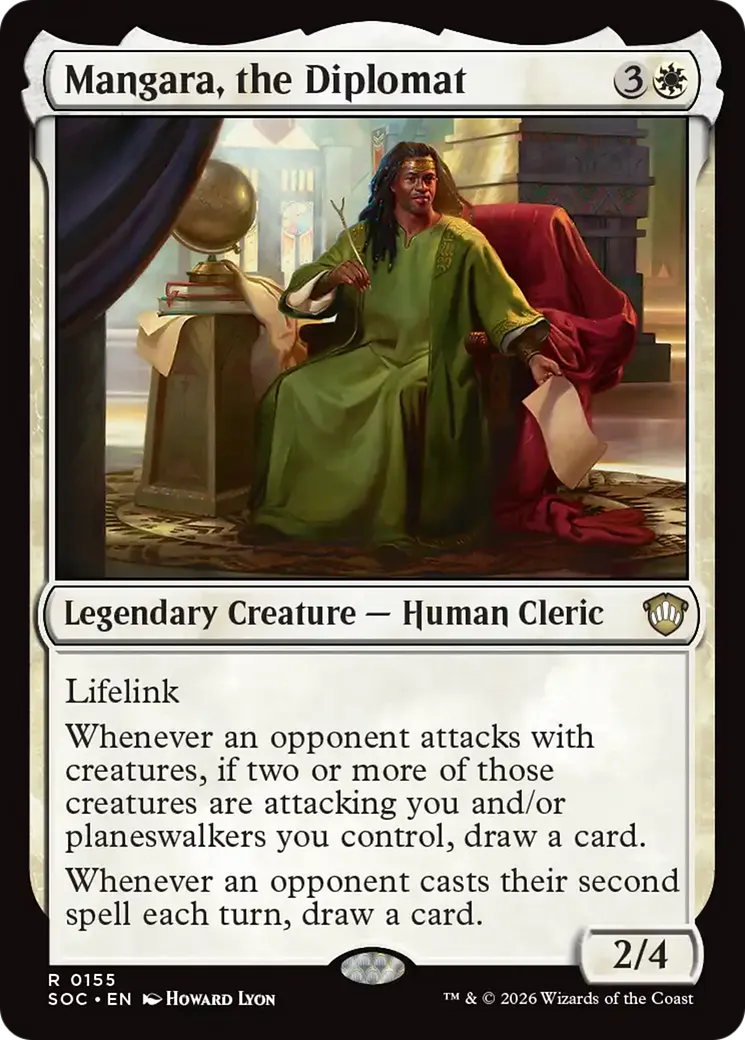 Mangara, the Diplomat — Secrets of Strixhaven Commander — Magic: The Gathering