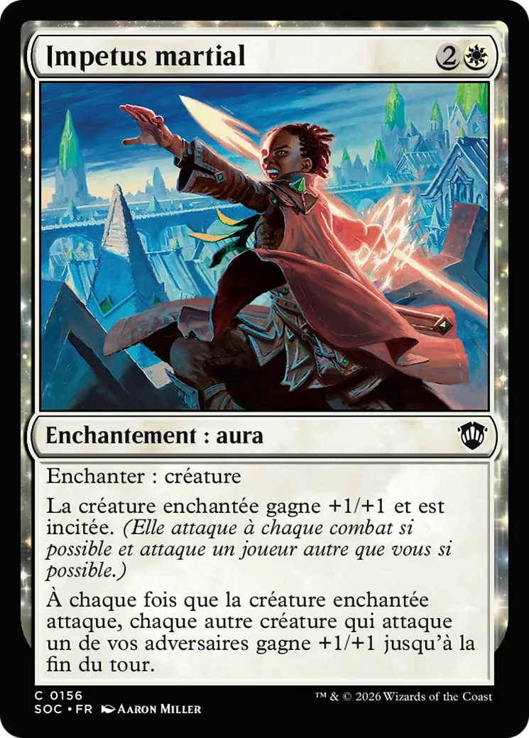 Impetus martial — Secrets of Strixhaven Commander — Magic: The Gathering