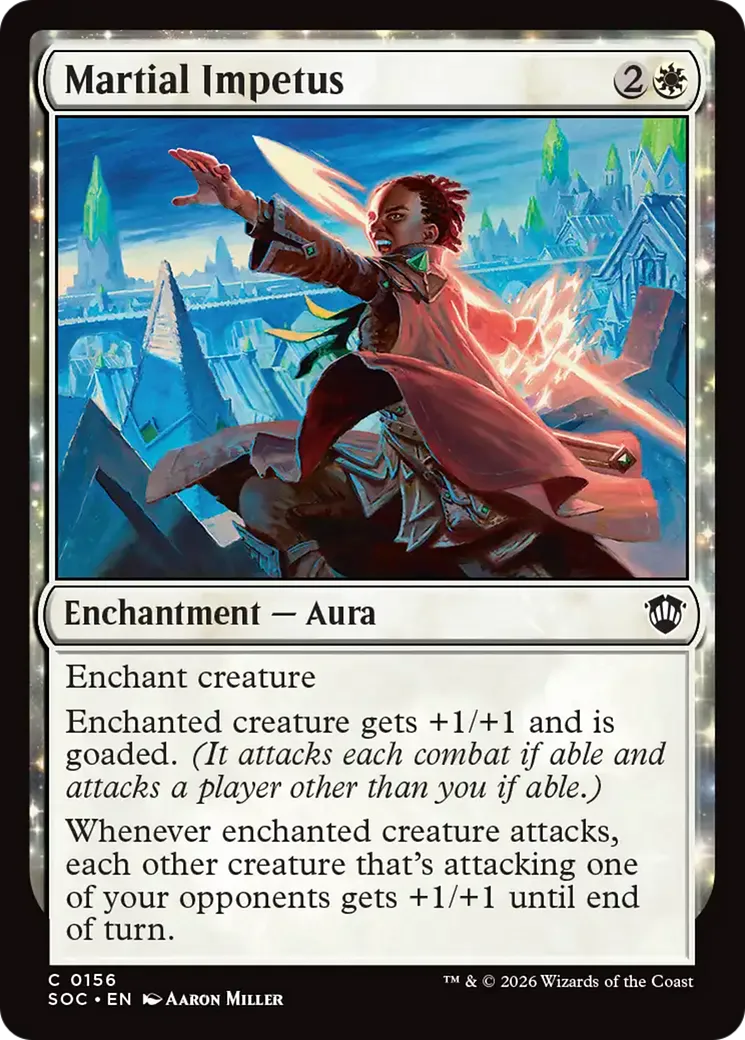 Martial Impetus — Secrets of Strixhaven Commander — Magic: The Gathering