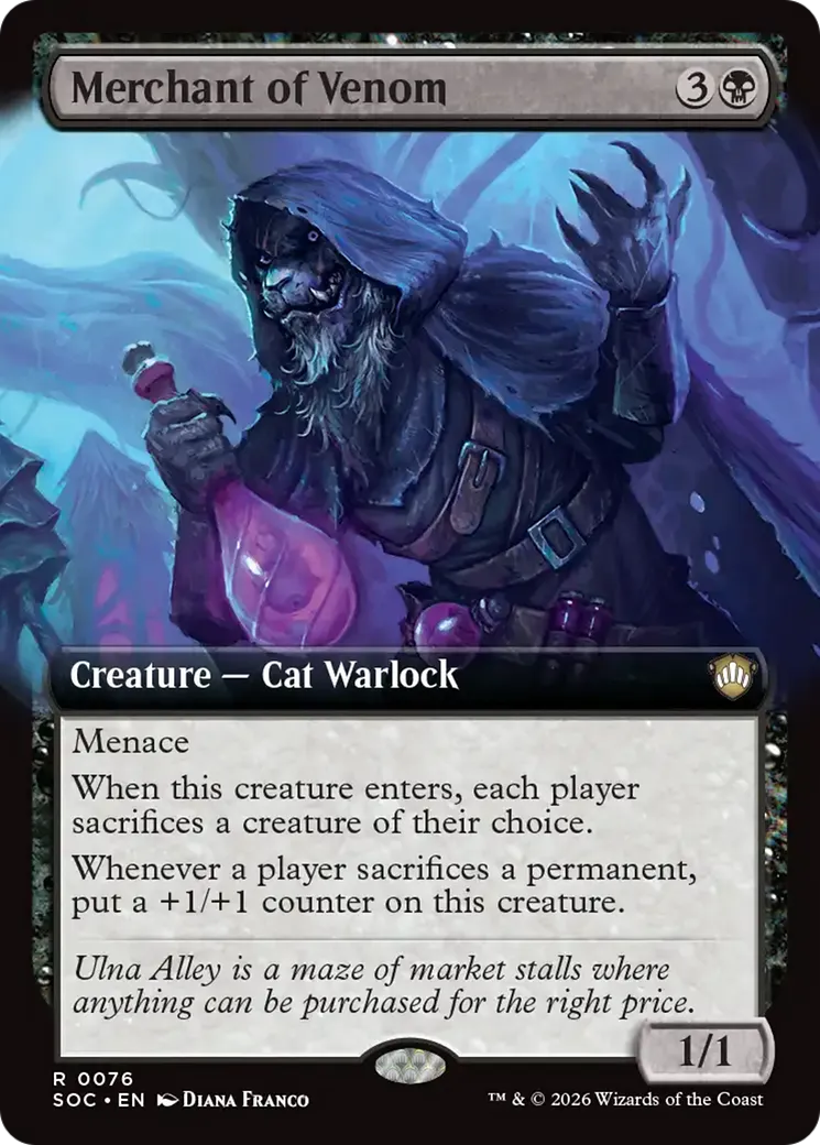 Merchant of Venom — Secrets of Strixhaven Commander — Magic: The Gathering