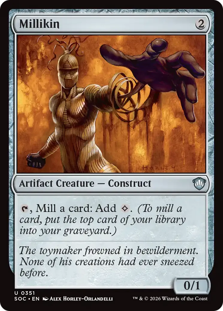 Millikin — Secrets of Strixhaven Commander — Magic: The Gathering