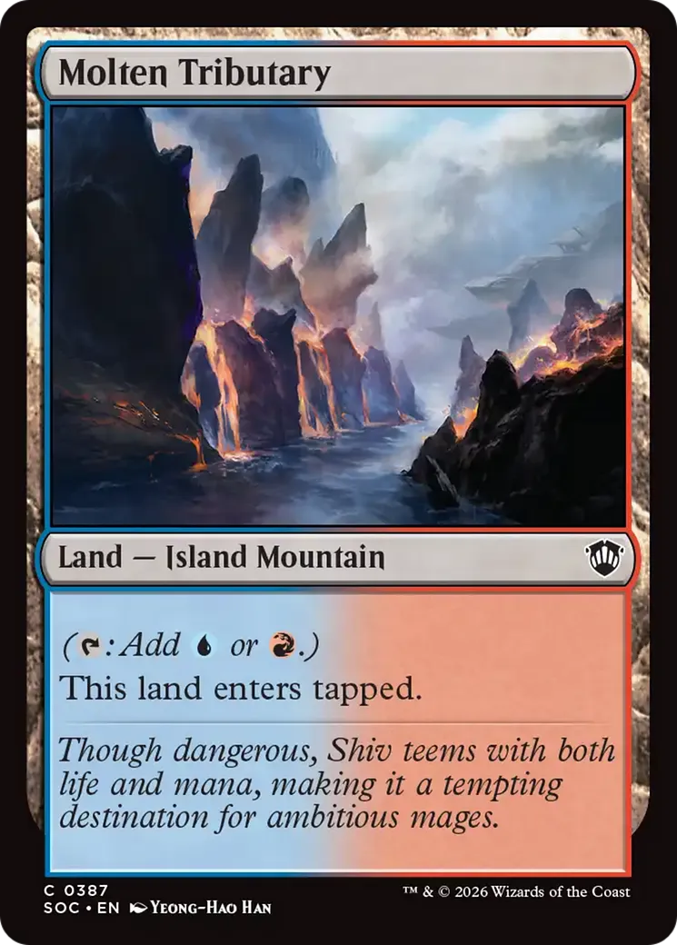 Molten Tributary — Secrets of Strixhaven Commander — Magic: The Gathering