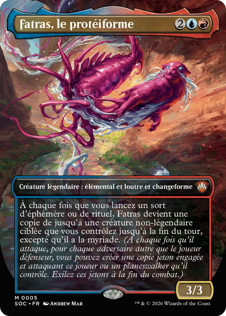 Fatras, le protéiforme — Secrets of Strixhaven Commander — Magic: The Gathering