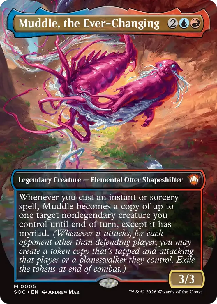 Muddle, the Ever-Changing — Secrets of Strixhaven Commander — Magic: The Gathering