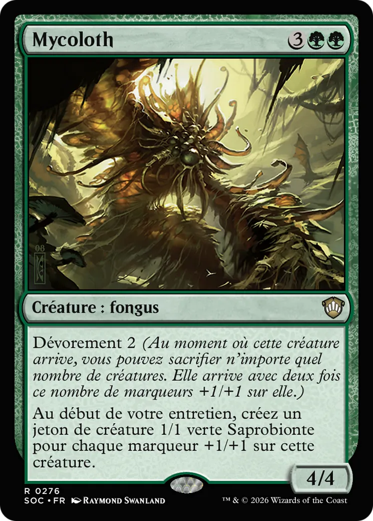 Mycoloth — Secrets of Strixhaven Commander — Magic: The Gathering