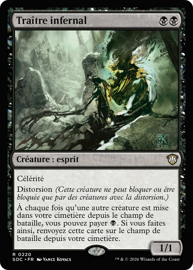 Traître infernal — Secrets of Strixhaven Commander — Magic: The Gathering