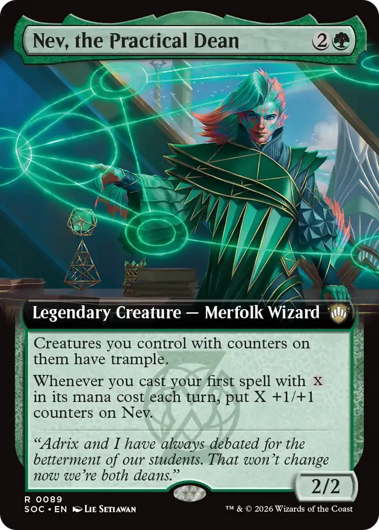 Nev, the Practical Dean — Secrets of Strixhaven Commander — Magic: The Gathering