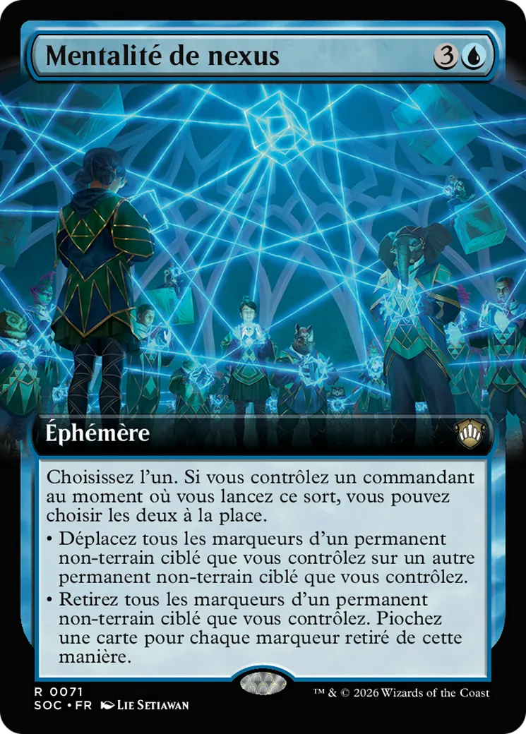 Mentalité de nexus — Secrets of Strixhaven Commander — Magic: The Gathering