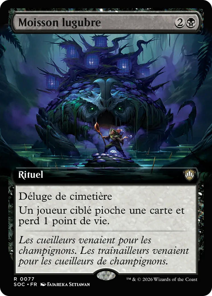 Moisson lugubre — Secrets of Strixhaven Commander — Magic: The Gathering