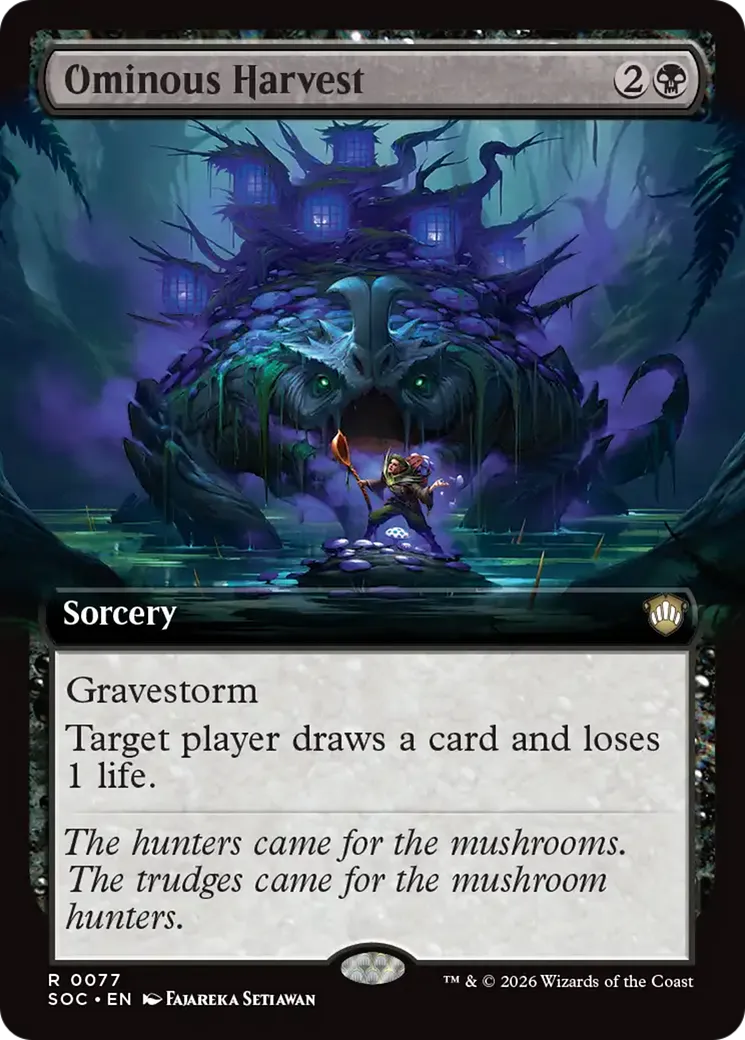 Ominous Harvest — Secrets of Strixhaven Commander — Magic: The Gathering