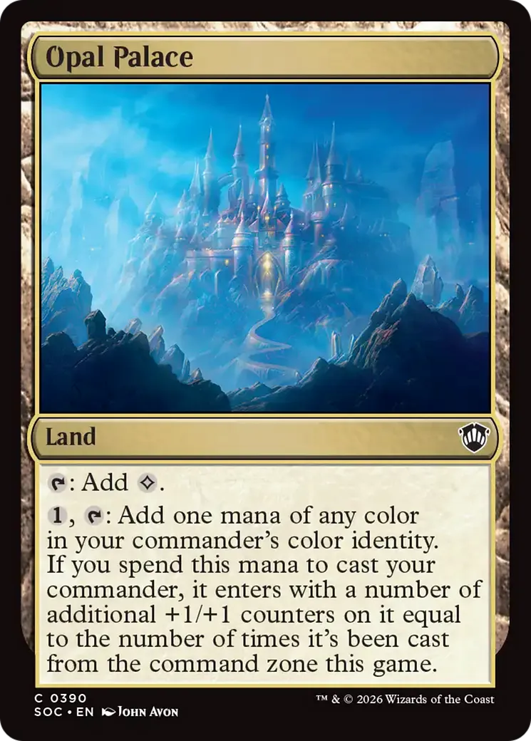 Opal Palace — Secrets of Strixhaven Commander — Magic: The Gathering