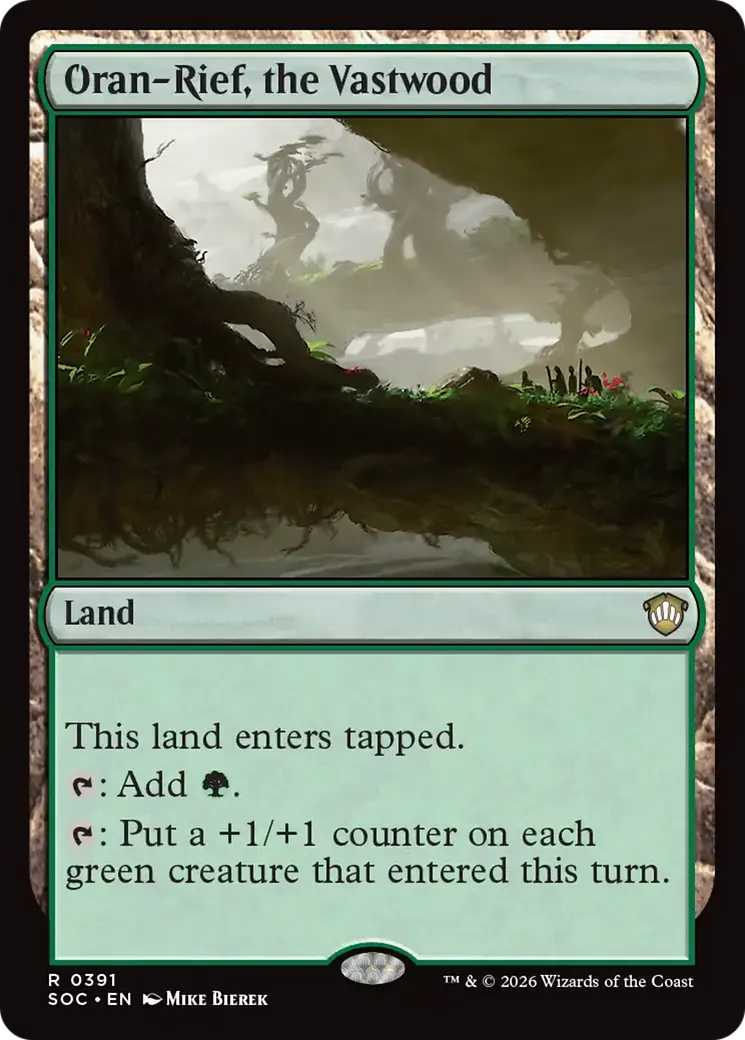 Oran-Rief, the Vastwood — Secrets of Strixhaven Commander — Magic: The Gathering