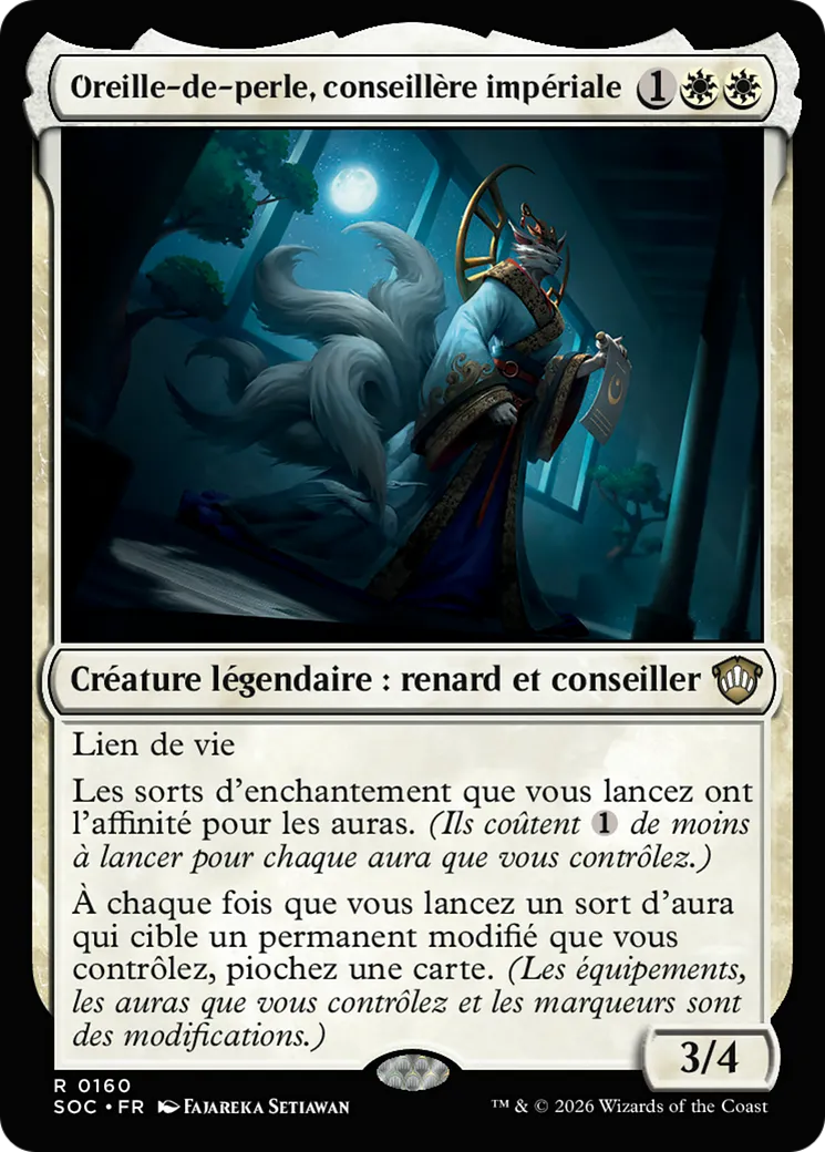 Oreille-de-perle, conseillère impériale — Secrets of Strixhaven Commander — Magic: The Gathering