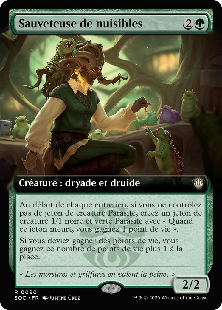 Sauveteuse de nuisibles — Secrets of Strixhaven Commander — Magic: The Gathering
