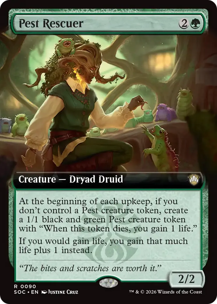 Pest Rescuer — Secrets of Strixhaven Commander — Magic: The Gathering