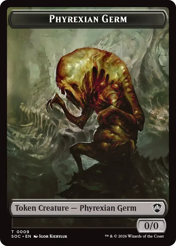 Phyrexian Germ — Secrets of Strixhaven Commander — Magic: The Gathering