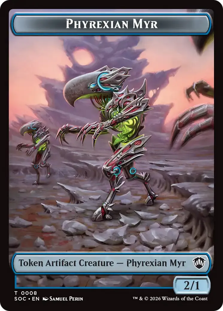 Phyrexian Myr — Secrets of Strixhaven Commander — Magic: The Gathering