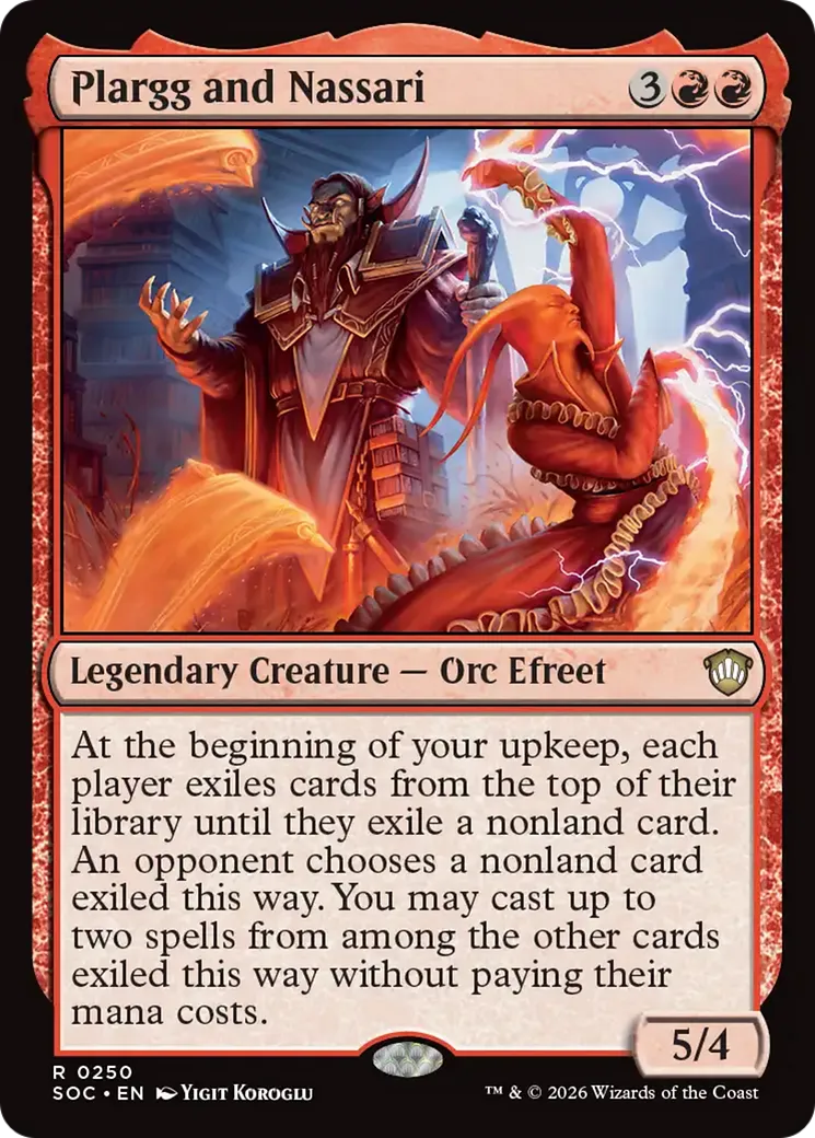 Plargg and Nassari — Secrets of Strixhaven Commander — Magic: The Gathering