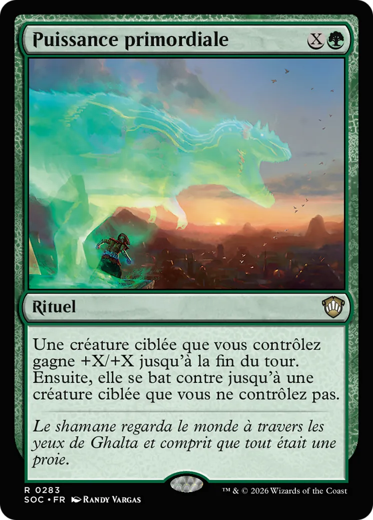 Puissance primordiale — Secrets of Strixhaven Commander — Magic: The Gathering