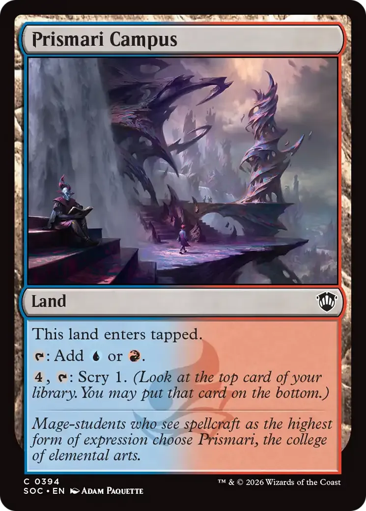 Prismari Campus — Secrets of Strixhaven Commander — Magic: The Gathering