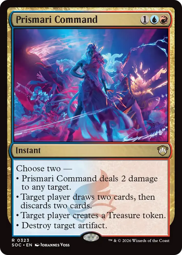 Prismari Command — Secrets of Strixhaven Commander — Magic: The Gathering