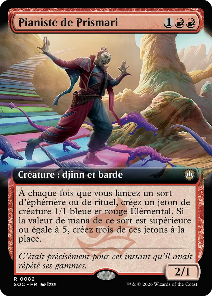 Pianiste de Prismari — Secrets of Strixhaven Commander — Magic: The Gathering