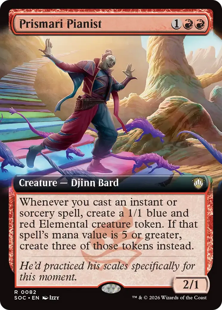 Prismari Pianist — Secrets of Strixhaven Commander — Magic: The Gathering