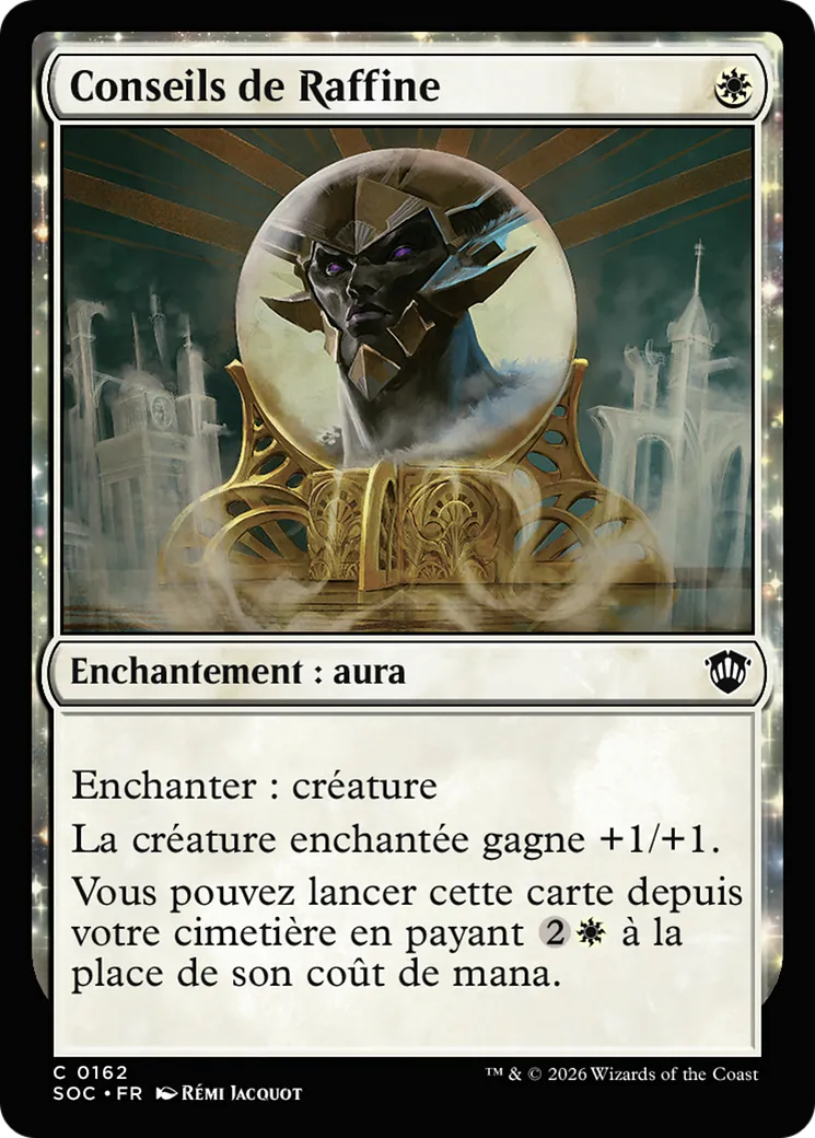 Conseils de Raffine — Secrets of Strixhaven Commander — Magic: The Gathering