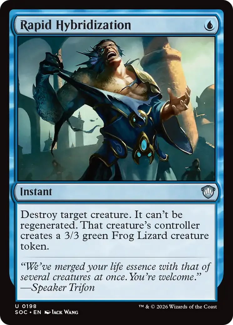 Rapid Hybridization — Secrets of Strixhaven Commander — Magic: The Gathering