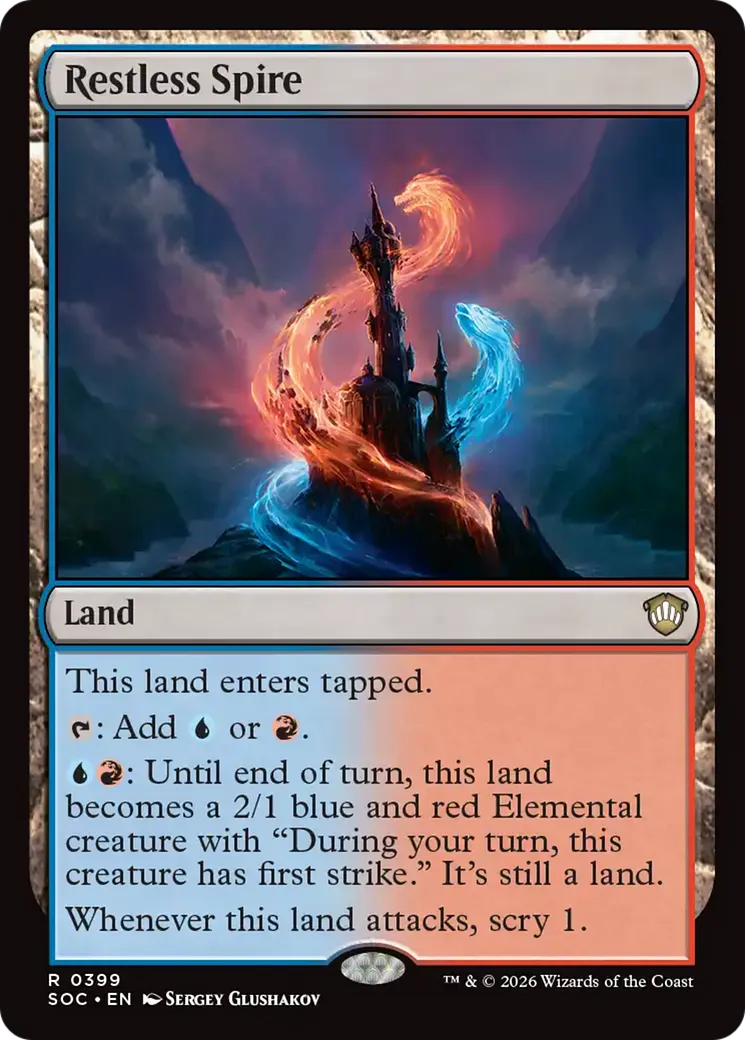 Tour tourmentée — Secrets of Strixhaven Commander — Magic: The Gathering