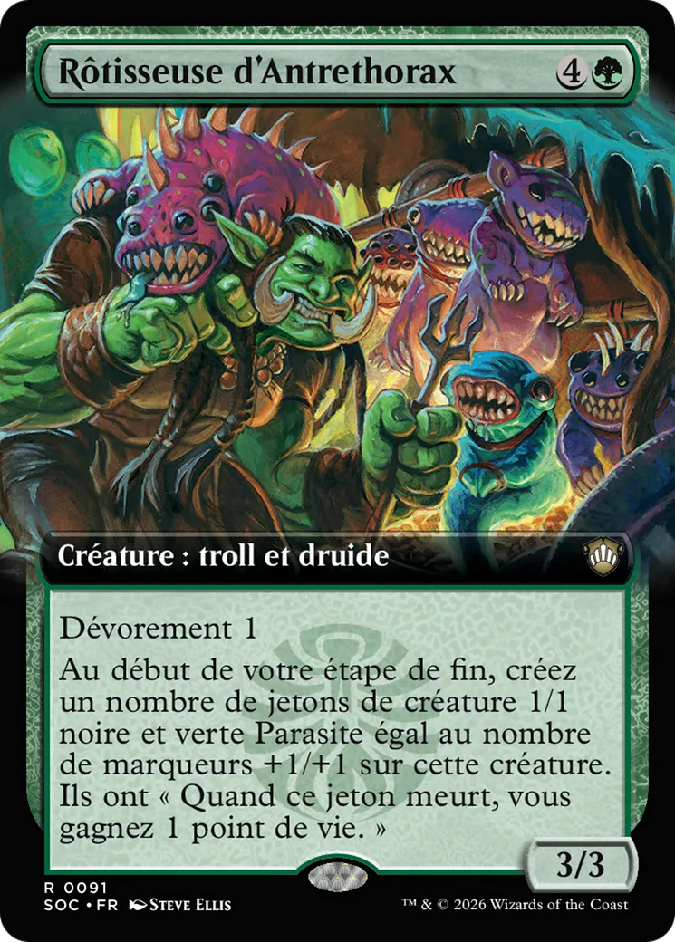 Rôtisseuse d'Antrethorax — Secrets of Strixhaven Commander — Magic: The Gathering