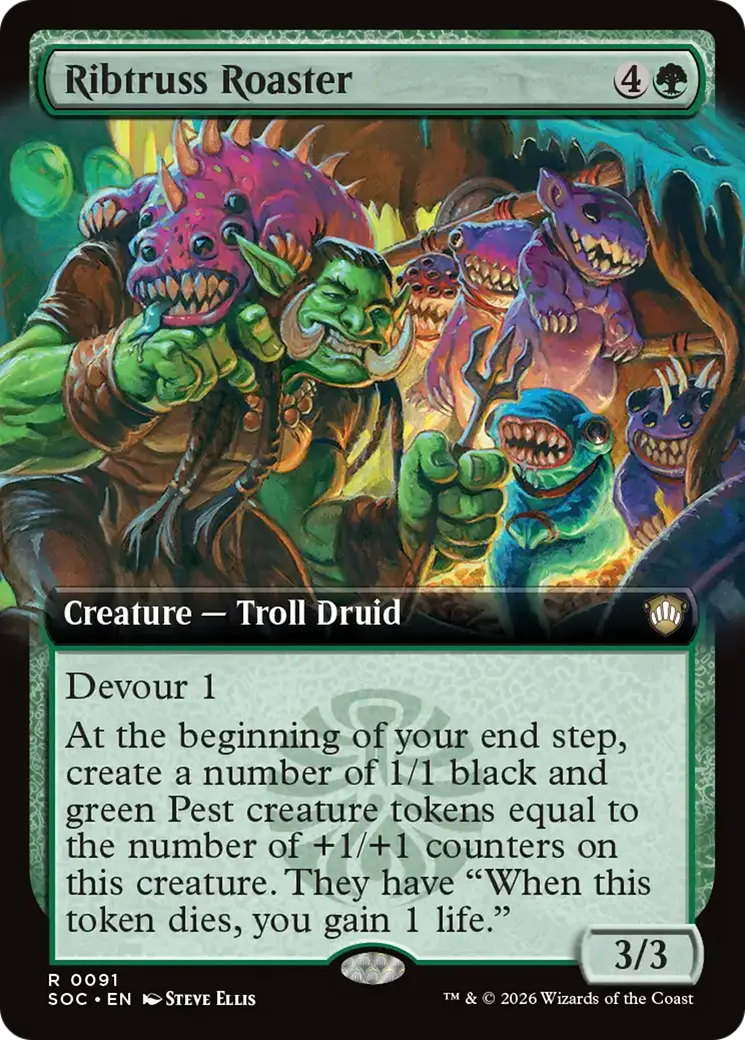 Ribtruss Roaster — Secrets of Strixhaven Commander — Magic: The Gathering