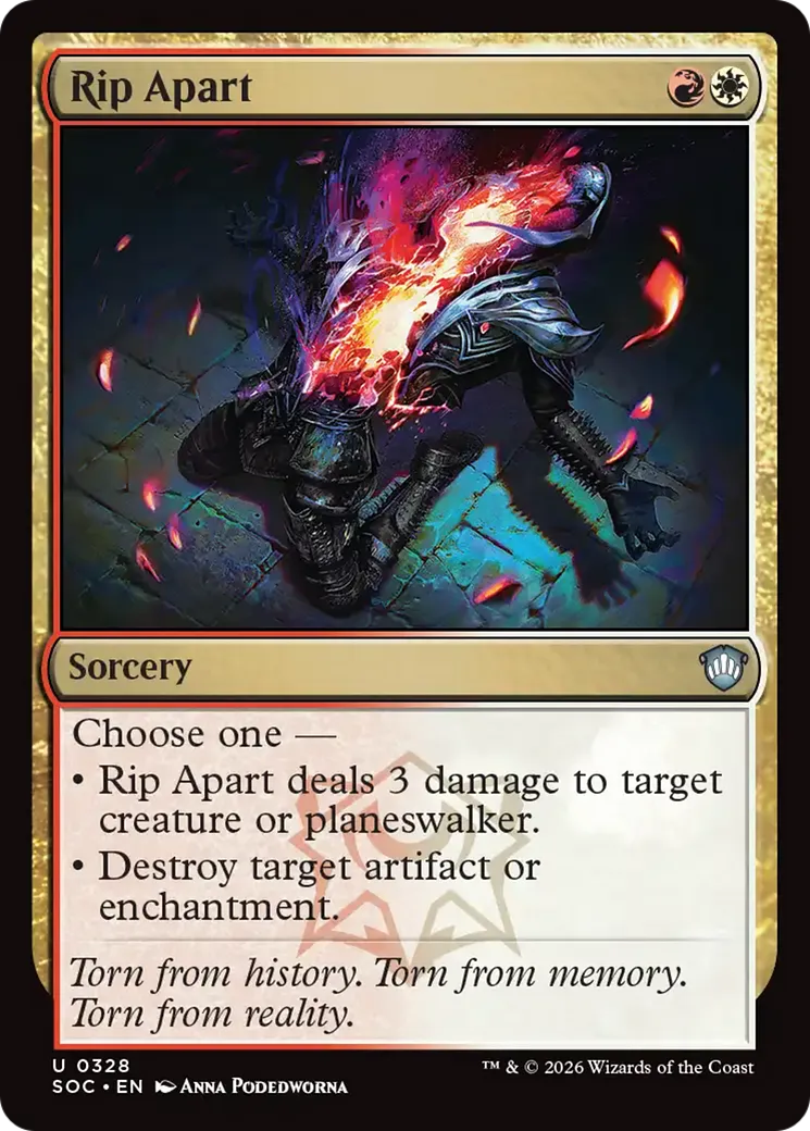 Rip Apart — Secrets of Strixhaven Commander — Magic: The Gathering