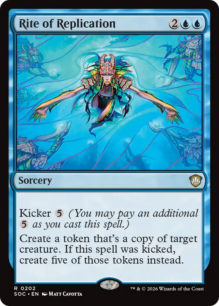 Rite of Replication — Secrets of Strixhaven Commander — Magic: The Gathering