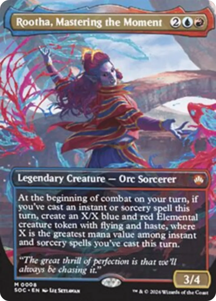 Rootha, maîtrise du moment — Secrets of Strixhaven Commander — Magic: The Gathering