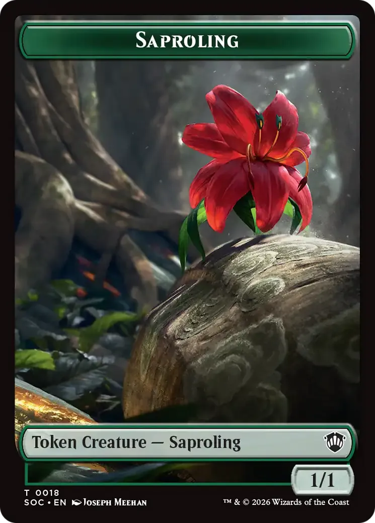 Saproling — Secrets of Strixhaven Commander — Magic: The Gathering