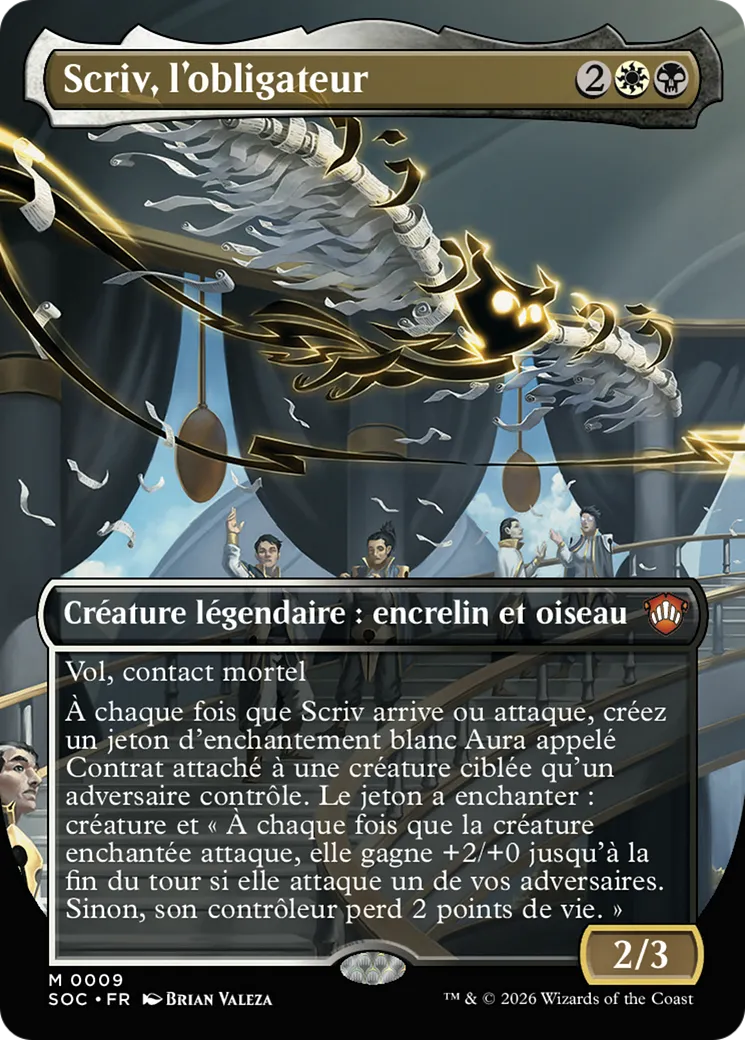 Scriv, l'obligateur — Secrets of Strixhaven Commander — Magic: The Gathering