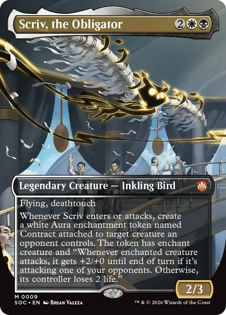 Scriv, the Obligator — Secrets of Strixhaven Commander — Magic: The Gathering