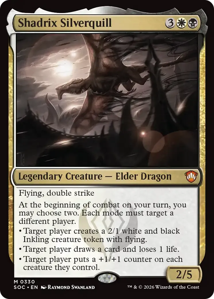 Shadrix Silverquill — Secrets of Strixhaven Commander — Magic: The Gathering