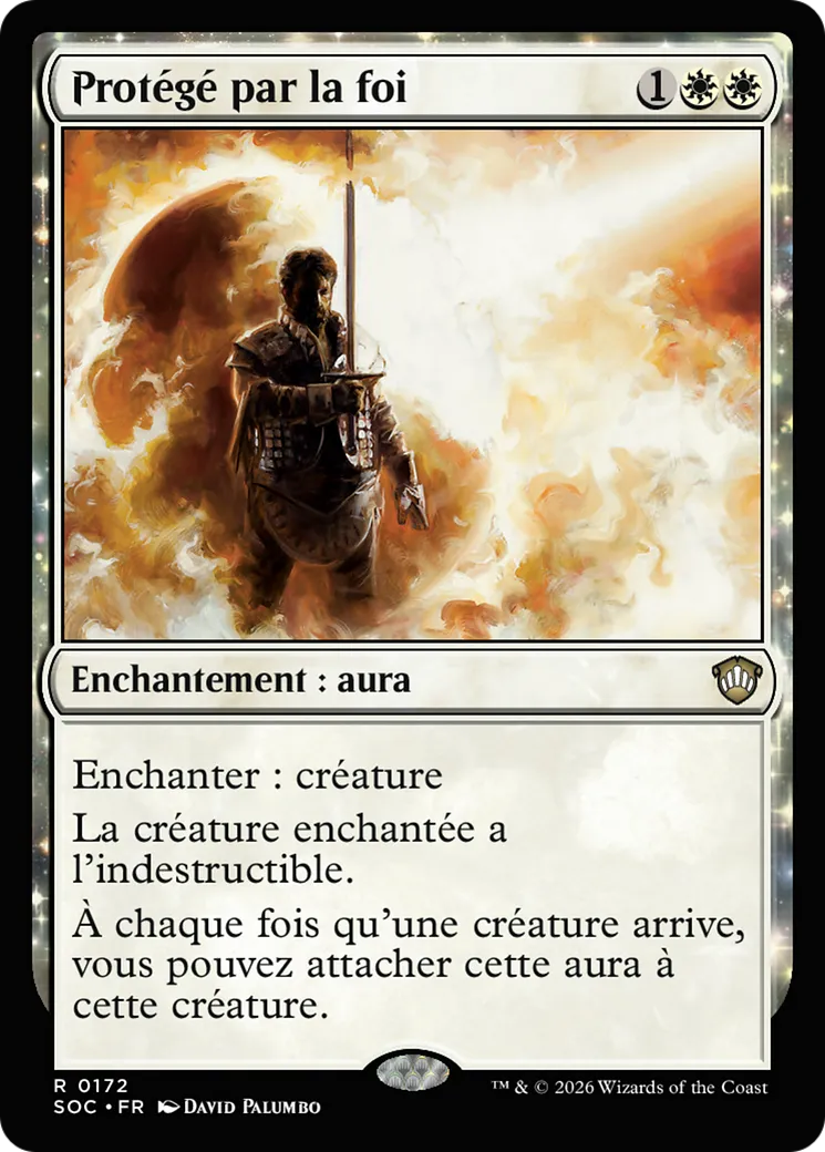 Protégé par la foi — Secrets of Strixhaven Commander — Magic: The Gathering