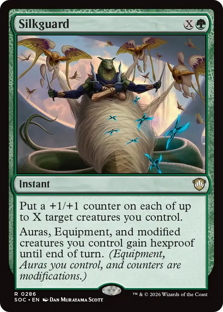 Silkguard — Secrets of Strixhaven Commander — Magic: The Gathering