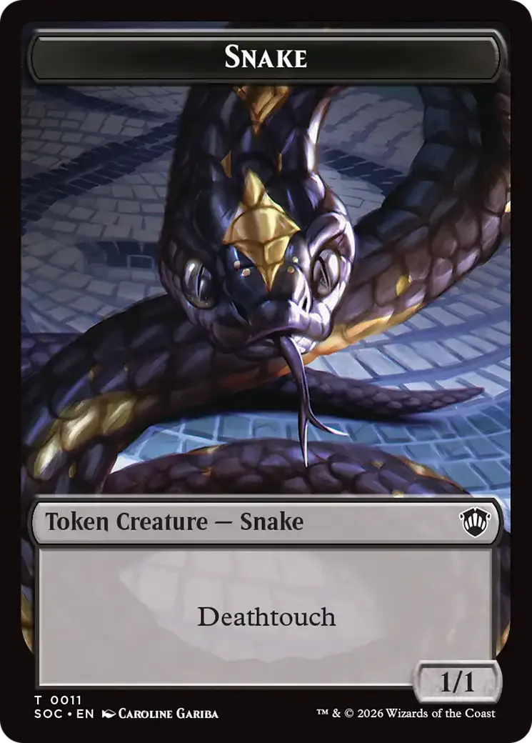 Snake — Secrets of Strixhaven Commander — Magic: The Gathering