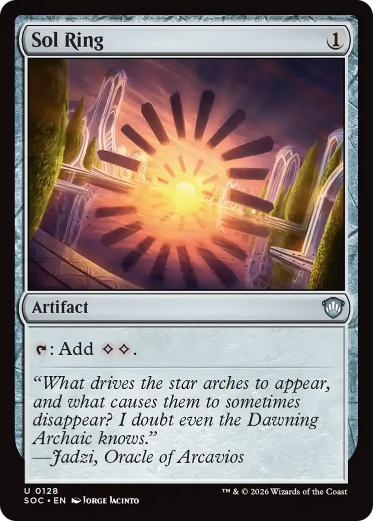 Sol Ring — Secrets of Strixhaven Commander — Magic: The Gathering