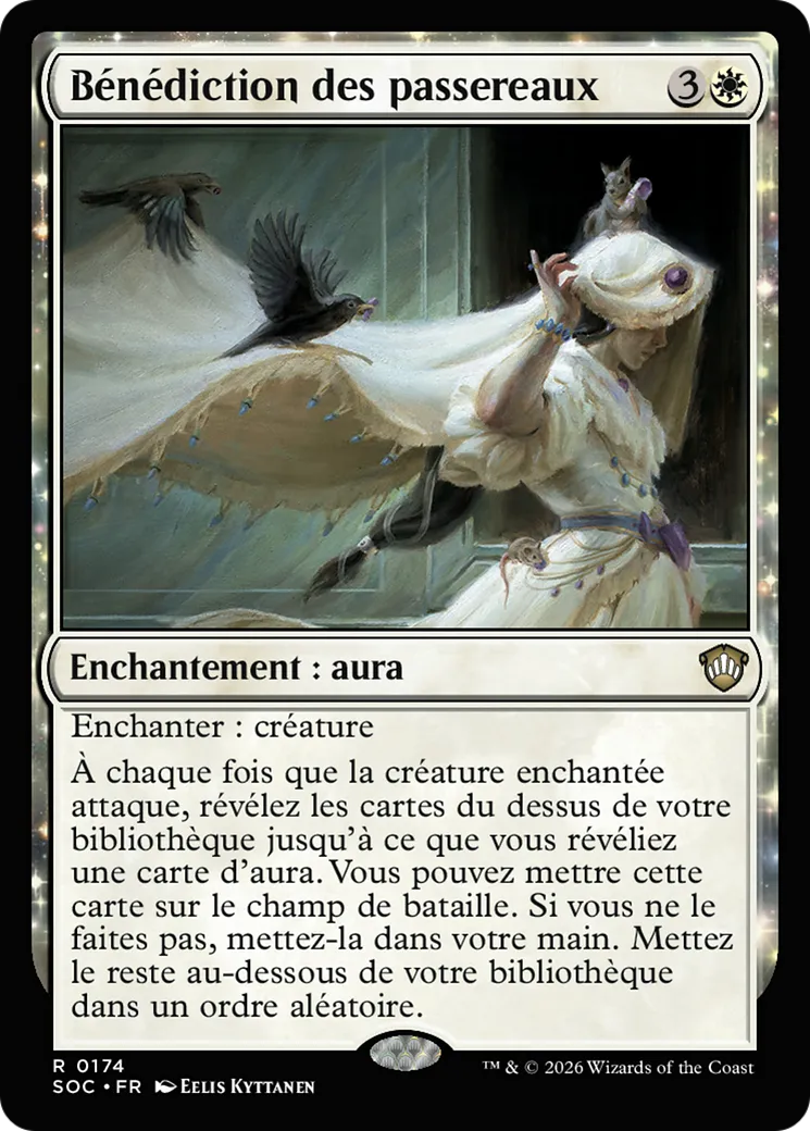 Bénédiction des passereaux — Secrets of Strixhaven Commander — Magic: The Gathering