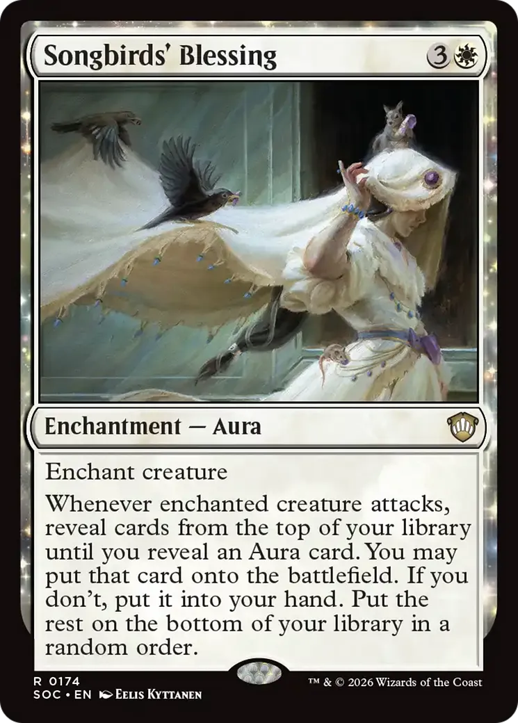 Songbirds' Blessing — Secrets of Strixhaven Commander — Magic: The Gathering